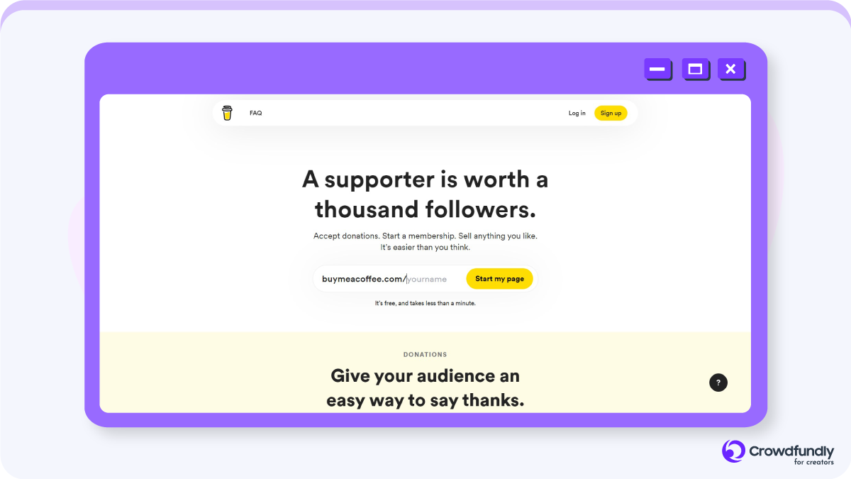 Subscription Platforms For Online Content Creators - Buy Me A Coffee