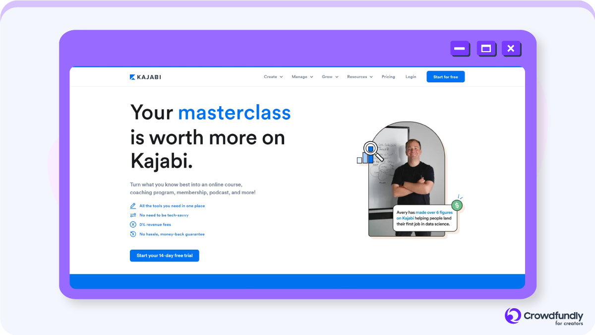 Subscription Platforms For Online Content Creators - Kajabi