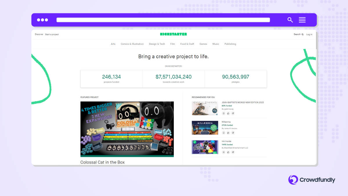 Best Patreon Alternatives - Kickstarter