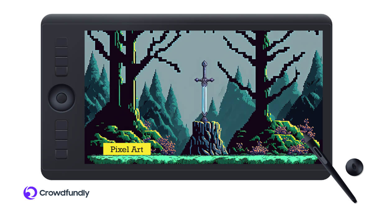 What Are Different Types of Digital Art - Pixel Art